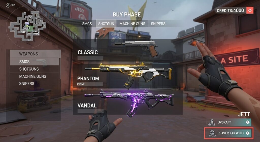 How to rank in Valorant through smart economy management and weapon buys.