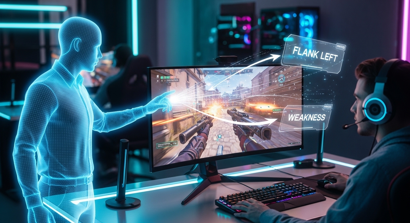 Esports coaching platform providing personalized guidance to improve gaming skills.