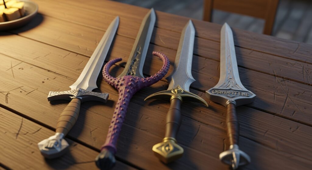 osrs stab weapons selection