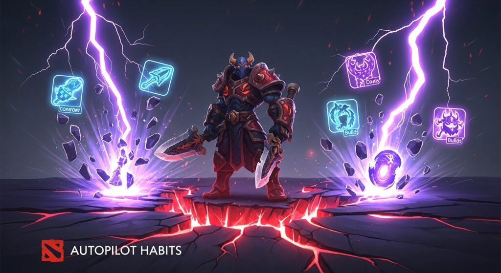 Dota 2 patch changes and meta shift shattering old habits like an earthquake beneath a hero.