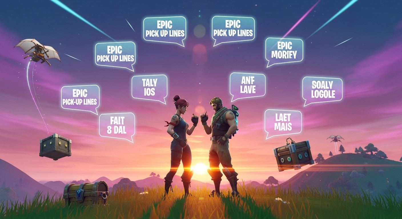 fortnite pick up lines​