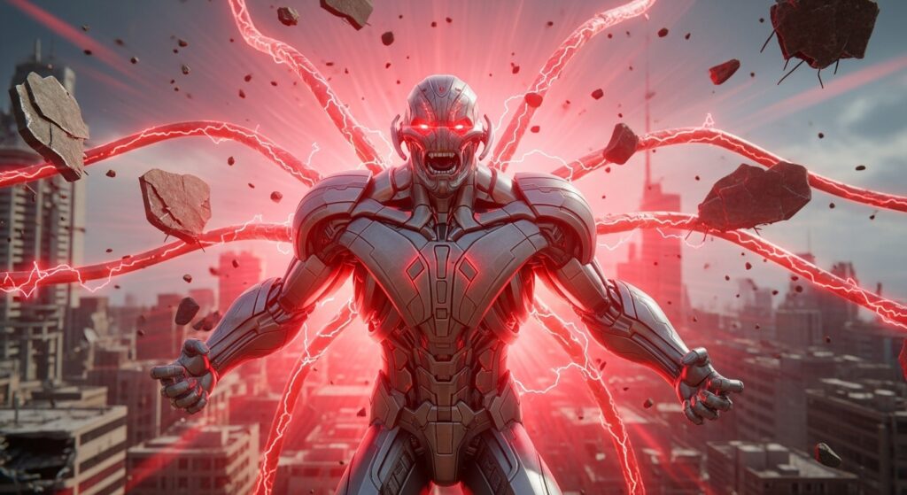 Ultron Rage of Ultron ultimate animation in Marvel Rivals.